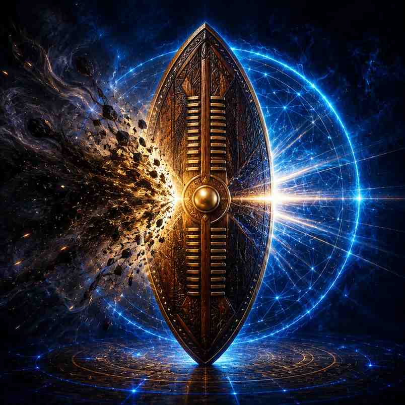 Protection Spells3 An active traditional African shield neutralizing negative energy and envy to demonstrate how advanced protection spells proactively eliminate spiritual vulnerabilities.
